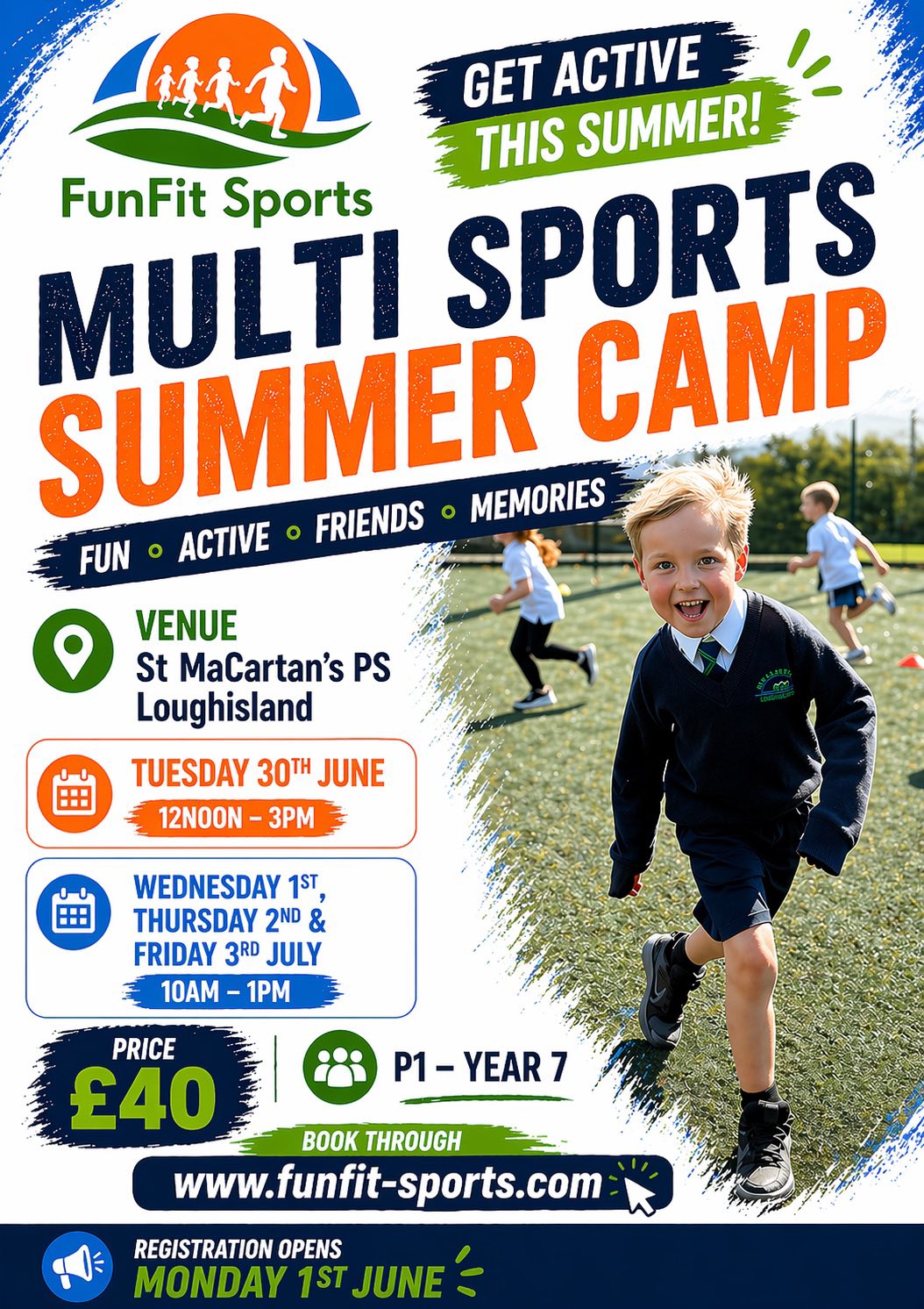 St MaCartan’s Loughisland Multi Sports Summer Camp