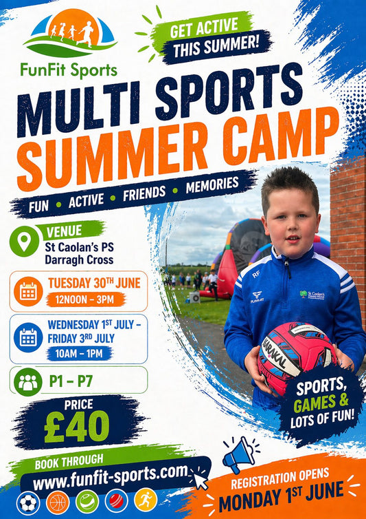 St Caolan’s Darragh Cross Multi Sports Summer Camp